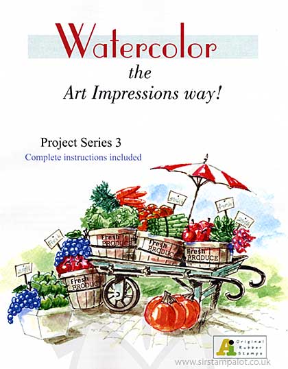 Watercolour Project 3 - Veggie Cart