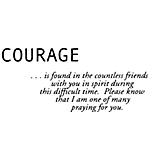 Encouragements - Courage (set of 2)