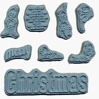 Door Ways - Unmounted Stamps - Christmas Holiday Set