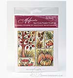 SO: Magenta Self-Cling Rubber Stamp Set - Autumn Theme