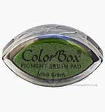 SO: ColorBox Pigment Brush InkPad - Moss Green