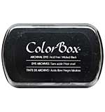 SO: ColorBox Archival Dye Full Size Ink Pad - Wicked Black