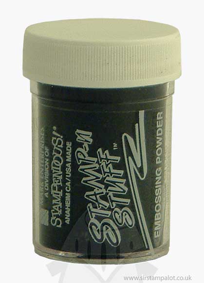 SO: Embossing Powder - Detail Black (Opaque) [D]