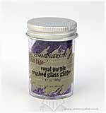Stampendous - Frantage Crushed Glitter Glass - Royal Purple
