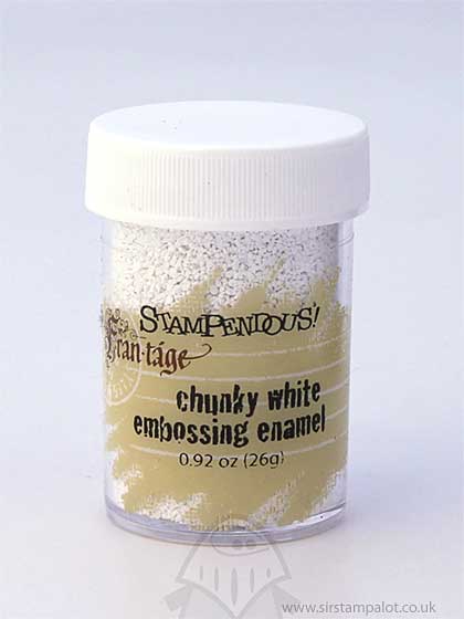 Stampendous - Frantage Chunky Embossing Enamel - White