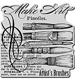 SO: Stampendous Cling Rubber Stamp 5.5x4.5 Sheet - Artist Elements