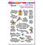 SO: Stampendous Perfectly Clear Christmas Stamps 4x6 Sheet - Christmas Expressions