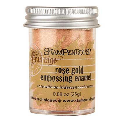 SO: Stampendous Frantage Embossing Enamel - Rose Gold