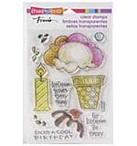 Stampendous Perfectly Clear Stamps - Pop Ice Cream