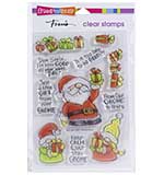 SO: Stampendous Perfectly Clear Stamps - Santa Frame