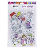 Stampendous Perfectly Clear Stamps - Penguin Gift