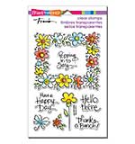 Stampendous Flower Frame Perfectly Clear Stamps