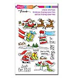 Stampendous Christmas Gift Perfectly Clear Stamps