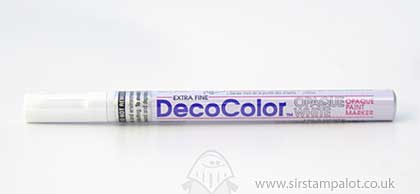 SO: DecoColour - Extra Fine Opaque White Marker