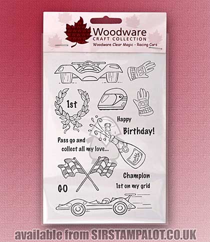SO: Clear Magic Stamps - Racing Cars
