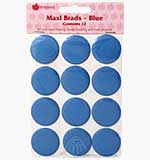 Maxi Brads - Blue (12 pack)