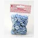 SO: Assorted Buttons - Baby Blue