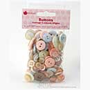 SO: Assorted Buttons - Pastel Colours