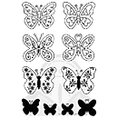 SO: Clear Magic Stamps - Flutterby Butterflies