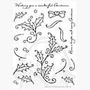 SO: Clear Magic Stamps - Holly Swirls
