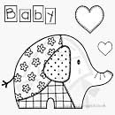 SO: Clear Magic Single - Baby Patch Elephant