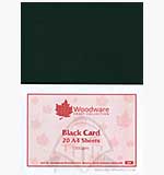 SO: A4 Black Cardstock (20 sheets)