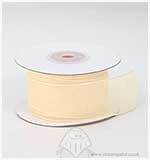 SO: Organza Ribbon 30mm - Cream
