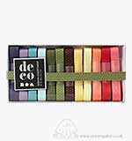 SO: Deco Ribbon Assortment - Textured Satin (12 colours)
