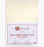 SO: Linen Finish Cream Card (20 sheets)