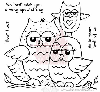 SO: Clear Magic Singles - Owl Family