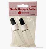 SO: Plastic Dropper Bottles 2PK x 20ml