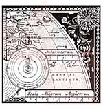 SO: Woodware Clear Stamps 3.5x3.5 Sheet - Map and Compass