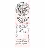 SO: Woodware Clear Stamps 3x7.5 Sheet - Sunflower Doodles