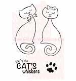 SO: Woodware Clear Stamps 3.5x5.5 Sheet - Mr and Mrs Cat