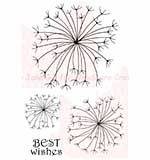 Woodware Clear Stamps 3.5x5.5 Sheet - Seed Heads