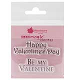 SO: Woodware Clear Stamps 2.5x1.75 Sheet - Happy Valentines Day