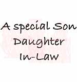 SO: Woodware Clear Stamps 2.5x1.75 Sheet - Son Daughter In-Law