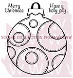 Patch Circle Bauble - Woodware Clear Magic Stamps