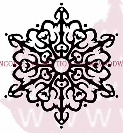 SO: Nordic Snowflake - Woodware Clear Magic Stamps