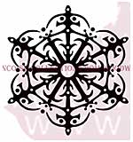 SO: Fancy Snowflake - Woodware Clear Magic Stamps