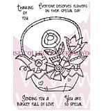 SO: Doodle Flower Arrangement - Woodware Clear Magic Stamps