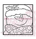SO: Snowman - Woodware Clear Magic Stamps