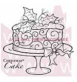 SO: Christmas Cake - Woodware Clear Magic Stamps