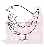 Big Bird - Woodware Clear Magic Stamps