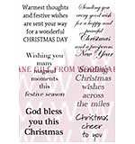 SO: Christmas Cheer - Woodware Clear Magic Stamps