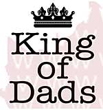 Woodware Clear Stamps - King Of Dads