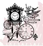 SO: Woodware Clear Stamps - Time After Time