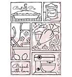 SO: Woodware Clear Stamps - Baking Sampler