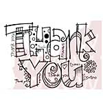 SO: Woodware Clear Stamps - Graffiti Thank You
