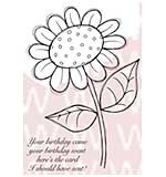 SO: Woodware Clear Stamps - Whimsical Flower Daisy May